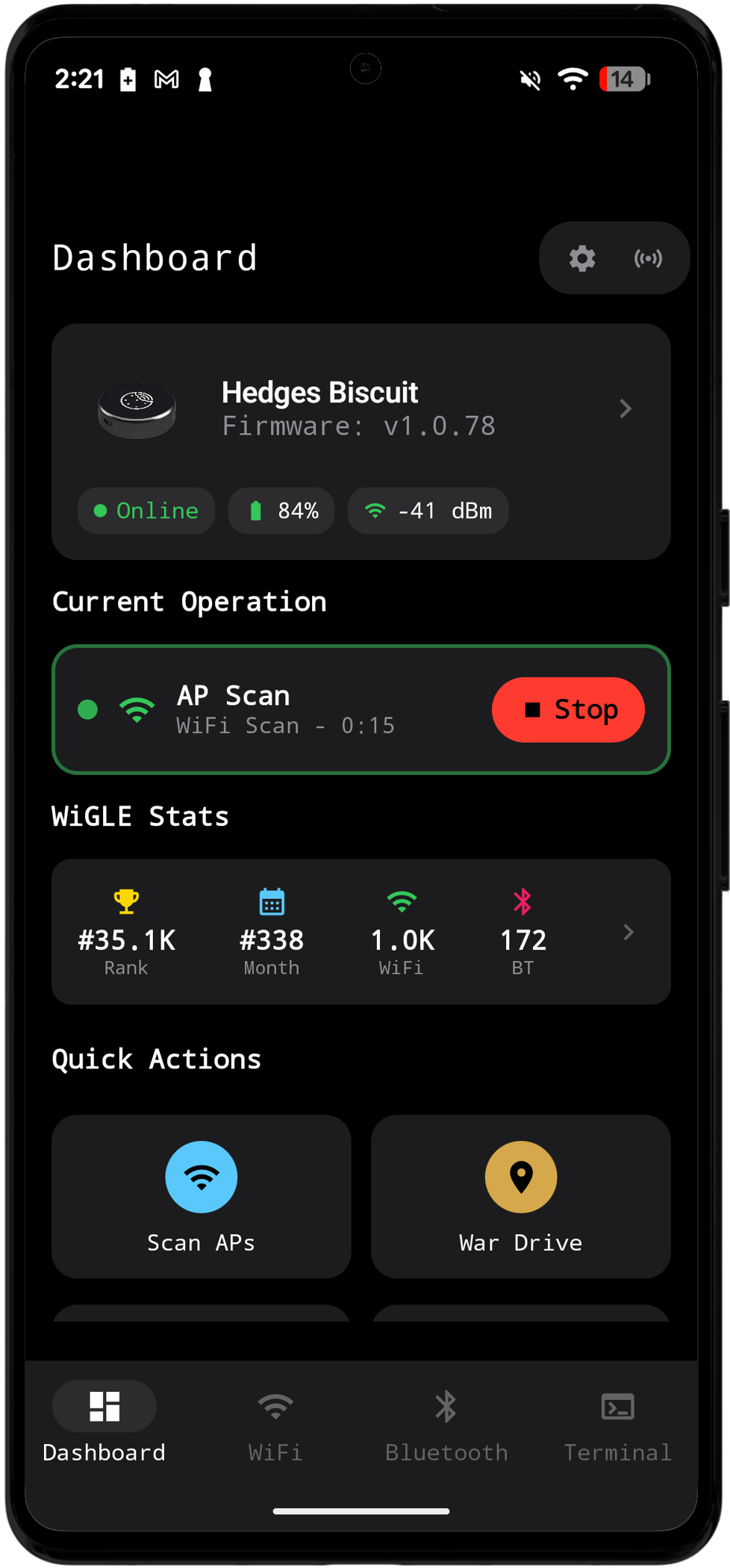 Android Dashboard